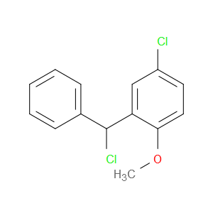 4-Chloro-2-(chlorophenylmethyl)-1-methoxybenzene