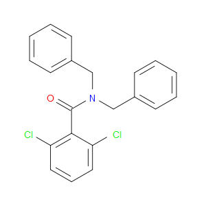 2,6-Dichloro-N,N-bis(phenylmethyl)benzamide