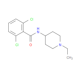 Benzamide, 2,6-dichloro-N-(1-ethyl-4-piperidinyl)-