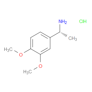Benzenemethanamine, 3,4-dimethoxy-α-methyl-, hydrochloride (1:1), (αR)-