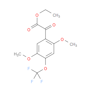 ethyl 2-(2,5-dimethoxy-4-(trifluoromethoxy)phenyl)-2-oxoacetate