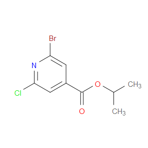 isopropyl 2-bromo-6-chloroisonicotinate