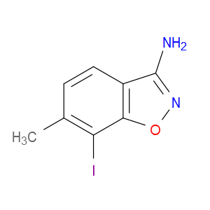 7-Iodo-6-methyl-1,2-benzisoxazol-3-amine