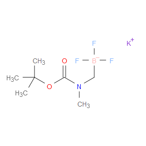 potassium (((tert-butoxycarbonyl)(methyl)amino)methyl)trifluoroborate