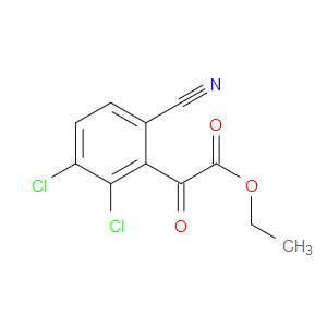 ethyl 2-(2,3-dichloro-6-cyanophenyl)-2-oxoacetate