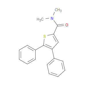 N,N-Dimethyl-4,5-diphenyl-2-thiophenecarboxamide