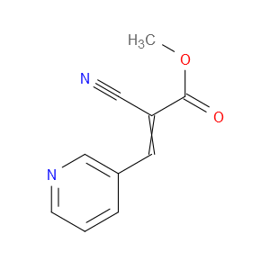 Methyl 2-cyano-3-(3-pyridinyl)-2-propenoate