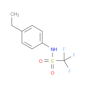 N-(4-Ethylphenyl)-1,1,1-trifluoromethanesulfonamide