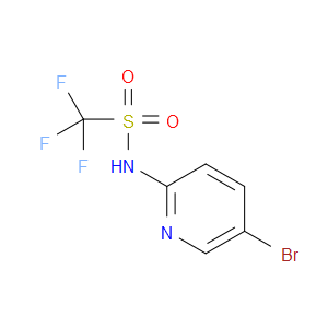 N-(5-Bromo-2-pyridinyl)-1,1,1-trifluoromethanesulfonamide