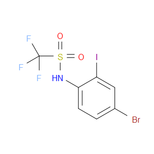 N-(4-Bromo-2-iodophenyl)-1,1,1-trifluoromethanesulfonamide