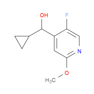 cyclopropyl(5-fluoro-2-methoxypyridin-4-yl)methanol