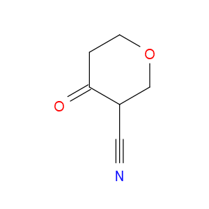 Tetrahydro-4-oxo-2H-pyran-3-carbonitrile