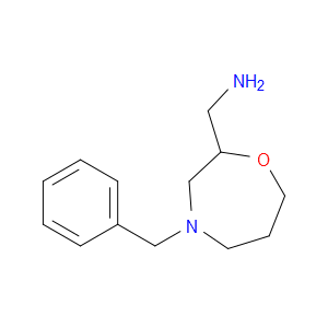 Hexahydro-4-(phenylmethyl)-1,4-oxazepine-2-methanamine