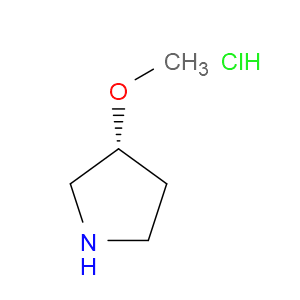 Pyrrolidine, 3-methoxy-, hydrochloride (1:1), (3R)-
