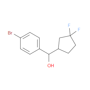 4-Bromo-α-(3,3-difluorocyclopentyl)benzenemethanol