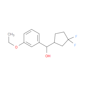 α-(3,3-Difluorocyclopentyl)-3-ethoxybenzenemethanol