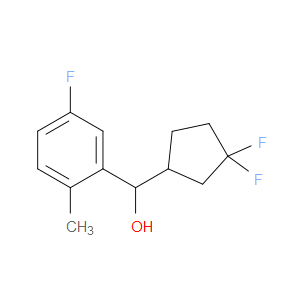 α-(3,3-Difluorocyclopentyl)-5-fluoro-2-methylbenzenemethanol