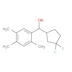 α-(3,3-Difluorocyclopentyl)-2,4,5-trimethylbenzenemethanol