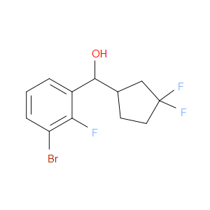 3-Bromo-α-(3,3-difluorocyclopentyl)-2-fluorobenzenemethanol