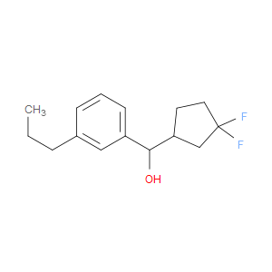 α-(3,3-Difluorocyclopentyl)-3-propylbenzenemethanol