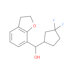 α-(3,3-Difluorocyclopentyl)-2,3-dihydro-7-benzofuranmethanol
