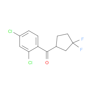 (2,4-Dichlorophenyl)(3,3-difluorocyclopentyl)methanone