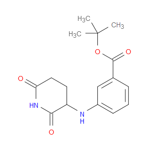 tert-butyl 3-((2,6-dioxopiperidin-3-yl)amino)benzoate
