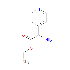 Ethyl α-amino-4-pyridineacetate