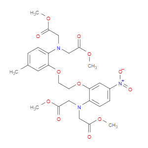 dimethyl 2,2'-((2-(2-(2-(bis(2-methoxy-2-oxoethyl)amino)-5-methylphenoxy)ethoxy)-4-nitrophenyl)azanediyl)diacetate