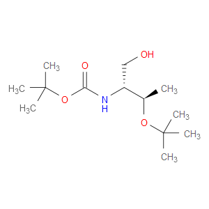 tert-butyl ((2R,3R)-3-(tert-butoxy)-1-hydroxybutan-2-yl)carbamate