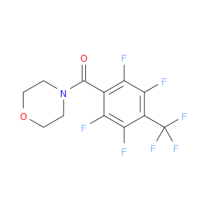 morpholino(2,3,5,6-tetrafluoro-4-(trifluoromethyl)phenyl)methanone