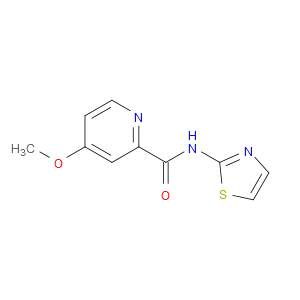 4-Methoxy-N-2-thiazolyl-2-pyridinecarboxamide