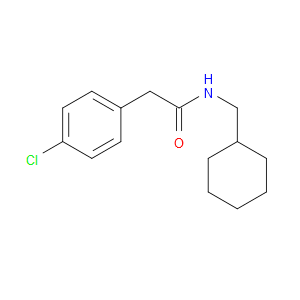 4-Chloro-N-(cyclohexylmethyl)benzeneacetamide