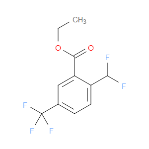 Ethyl 2-(difluoromethyl)-5-(trifluoromethyl)benzoate
