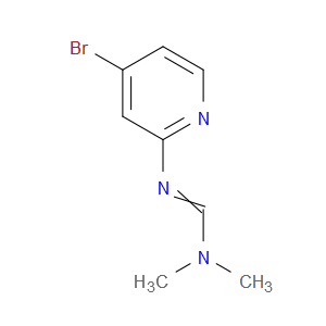 N'-(4-bromopyridin-2-yl)-N,N-dimethylformimidamide