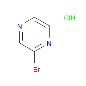Pyrazine, 2-bromo-, hydrochloride (1:1)