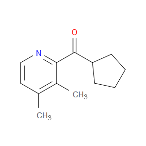 Cyclopentyl(3,4-dimethyl-2-pyridinyl)methanone