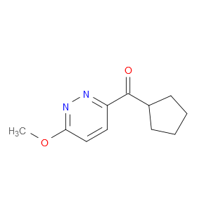 Cyclopentyl(6-methoxy-3-pyridazinyl)methanone