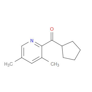 Cyclopentyl(3,5-dimethyl-2-pyridinyl)methanone