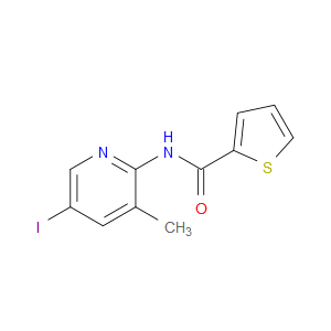 N-(5-Iodo-3-methyl-2-pyridinyl)-2-thiophenecarboxamide