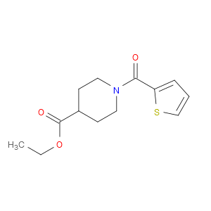 Ethyl 1-(2-thienylcarbonyl)-4-piperidinecarboxylate