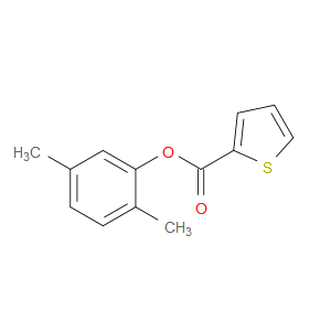 2,5-Dimethylphenyl 2-thiophenecarboxylate