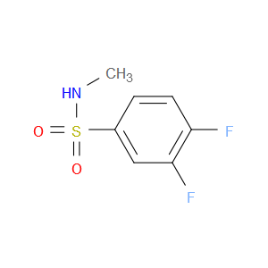 3,4-difluoro-N-methylbenzenesulfonamide