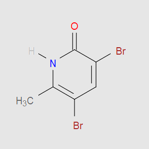 3,5-dibromo-6-methylpyridin-2(1H)-one