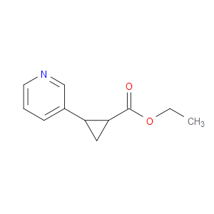 rel-(1R,2R)-Ethyl 2-(pyridin-3-yl)cyclopropanecarboxylate