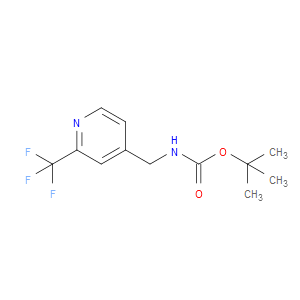 tert-Butyl ((2-(trifluoromethyl)pyridin-4-yl)methyl)carbamate