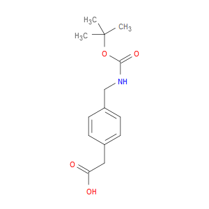 2-(4-(((tert-Butoxycarbonyl)amino)methyl)phenyl)acetic acid