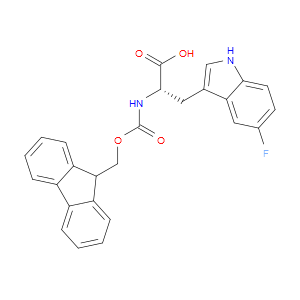 (S)-2-((((9H-Fluoren-9-yl)methoxy)carbonyl)amino)-3-(5-fluoro-1H-indol-3-yl)propanoic acid