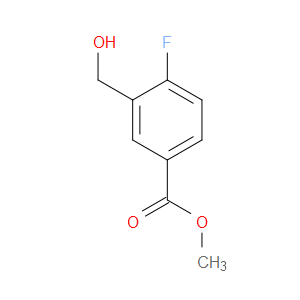 methyl 4-fluoro-3-(hydroxymethyl)benzoate