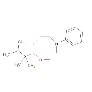 Tetrahydro-6-phenyl-2-(1,1,2-trimethylpropyl)-4H-1,3,6,2-dioxazaborocine